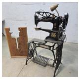 Singer commercial treadle sewing machine