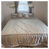 King size bedding - CLEAN!! Bed not included