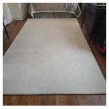 White area rug CLEAN!! 12