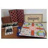 2 games - Parcheesi and chess