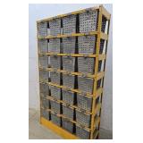 Lyon locker basket cabinet 41"14"72".  28 drawer