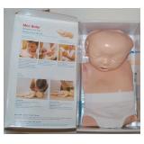 Infant CPR Dummy New in Box w/ DVD