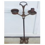 Art Deco Cast Metal (brass-iron) Smoking Stand.