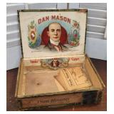 Early Dan Mason cigar box from 9th district