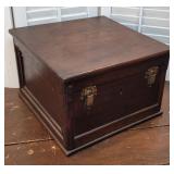 Vintage Walnut desk documents / storage box -