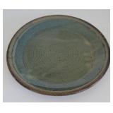 Studio pottery plate