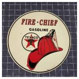 R3 Texaco Fire - Chief 10.5" metal