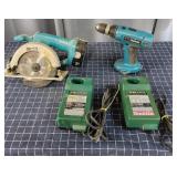 T4 4Pc Drill Saw Makita 18V