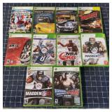 O2 10Pc XBOX 360 Game cds Sports