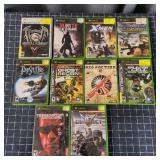 O2 10Pc XBOX Game cds Shooter