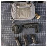 P2 6Pc Ar-15 Tactical Bag Grips Stock