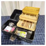 T4 Old Pal Tackle box w/ reel vintage