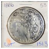 MC 1886 Morgan Dollar