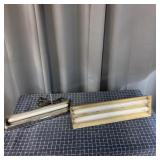 E2 2Pc Fluorescent Shop lights 24 Inch Metal