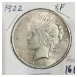 MC 1922 Peace Dollar