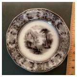 Hill Pottery plate "Loretta" pattern