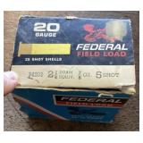 Vantage Federal 20 gauge shells