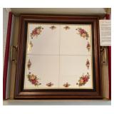 Royal Albert "Old Country Roses" tile tray