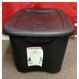 18 gallon storage tote with lid