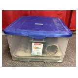 59 quart storage tote with lid