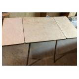 Drop leaf Formica top table