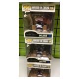 3 Funko Pop! figures