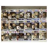 18 Funko Pop! figures