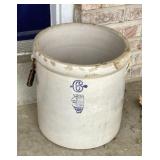 6-gallon Whitehall stoneware crock