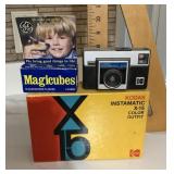 Kodak Instamatic X-15 camera in box