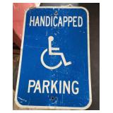 Handicapped Parking sign 12 x 18