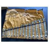 15-pc combination metric wrench set