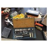 Box of misc. tools