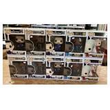 10 Funko Pops