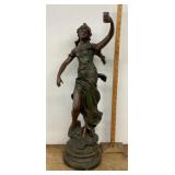 24" Auguste Moreau statue