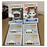 6 Funko Pops