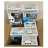 6 Funko Pops