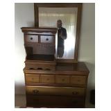 Small Early American dresser and nightstand