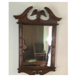 Early American wall mirror