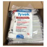 12 Tyvek protective hood and boots