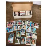 Assorted box of St. Louis Cardinals baseball cards