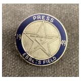 1949 All Star game press pin