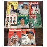 8 vintage sports magazines