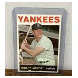 1964 Topps Mickey Mantle baseball card