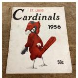 1956 St. Louis Cardinals yearbook