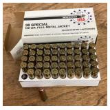 38 Special ammo --full box