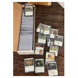 Box of Magic: The Gathering trading cards