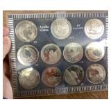 Apollo series commemorative coins