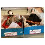 2 Madame Alexander dolls --Sweden & Norway