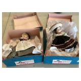 2 Madame Alexander dolls --Gr. Britain & Mexico