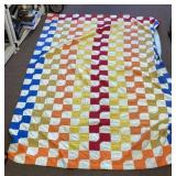 Hand stitched quilt